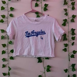 Los Angeles crop top
